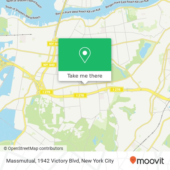 Massmutual, 1942 Victory Blvd map