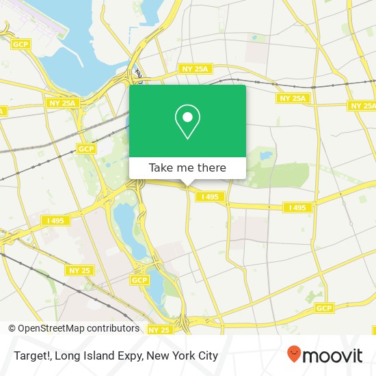 Target!, Long Island Expy map