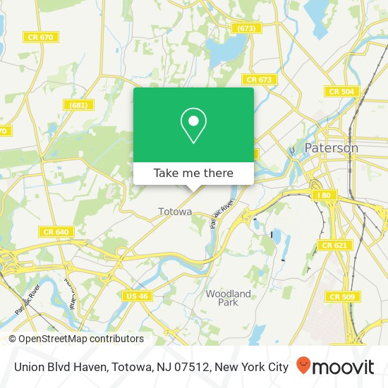 Union Blvd Haven, Totowa, NJ 07512 map
