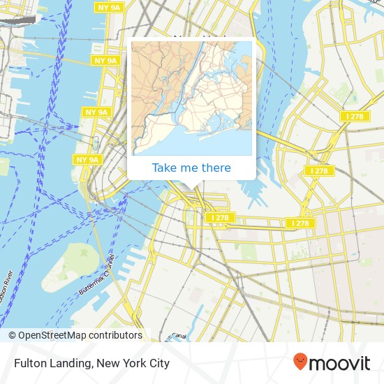 Fulton Landing map