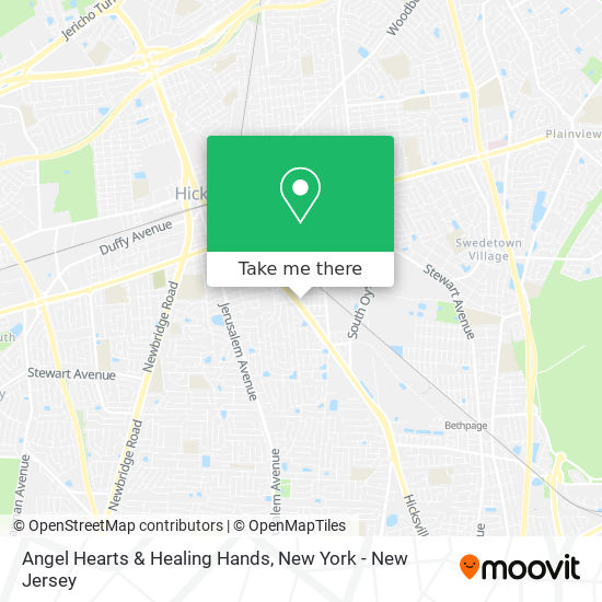 Angel Hearts & Healing Hands map