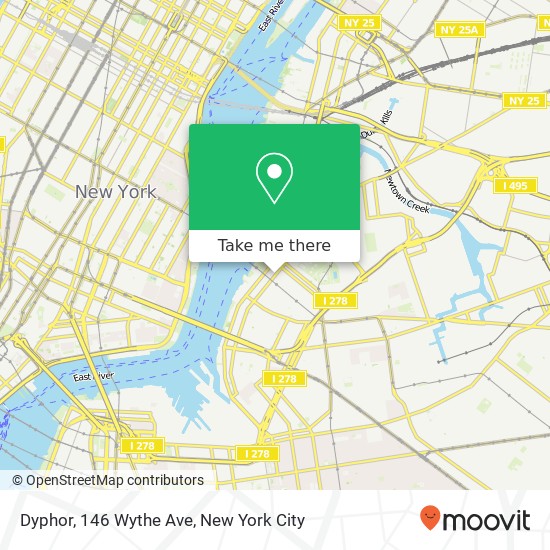 Dyphor, 146 Wythe Ave map