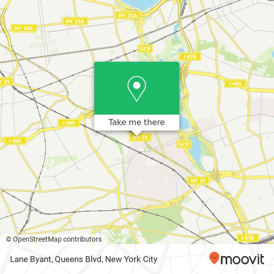 Lane Byant, Queens Blvd map