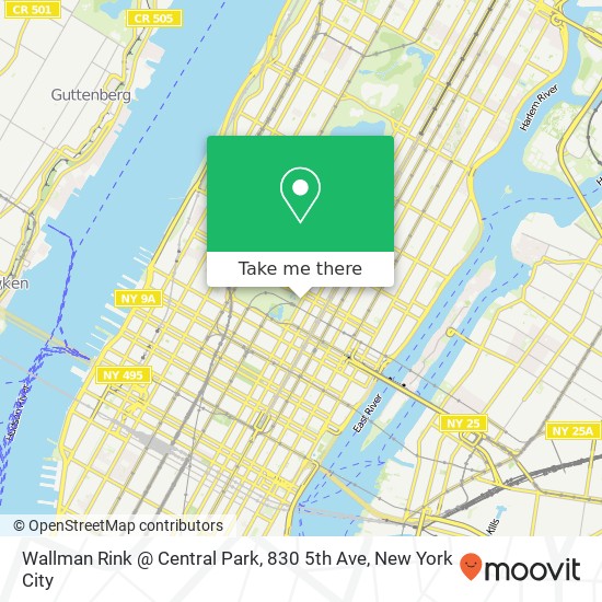 Wallman Rink @ Central Park, 830 5th Ave map