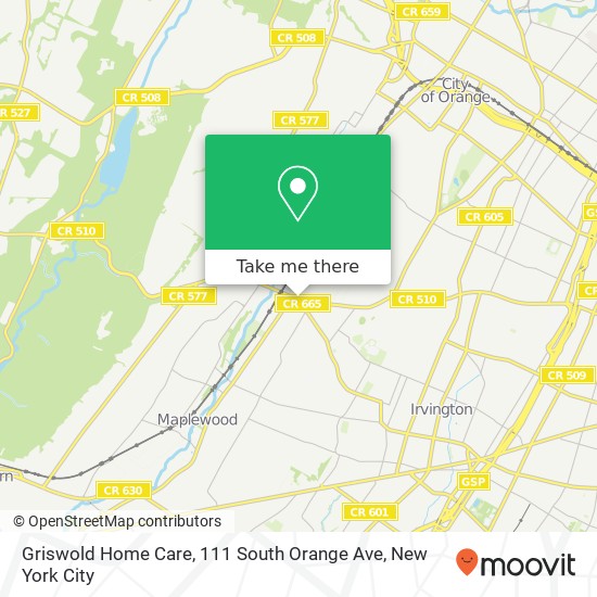 Griswold Home Care, 111 South Orange Ave map