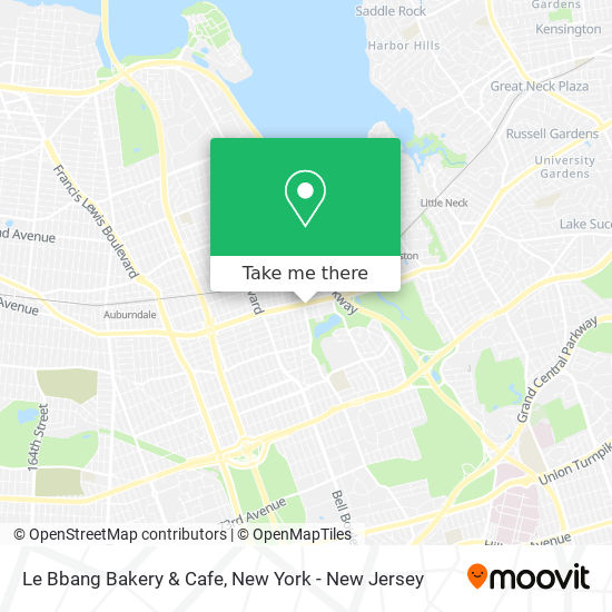 Mapa de Le Bbang Bakery & Cafe