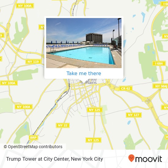 Trump Tower at City Center map