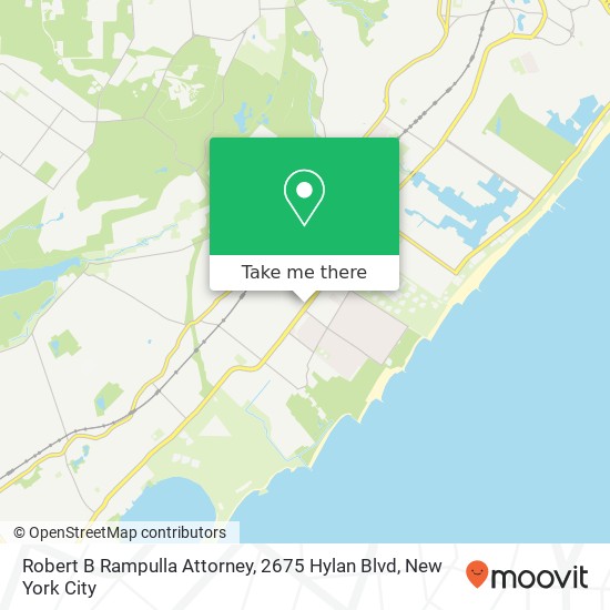 Mapa de Robert B Rampulla Attorney, 2675 Hylan Blvd