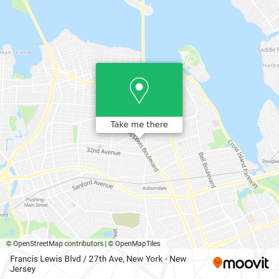Mapa de Francis Lewis Blvd / 27th Ave