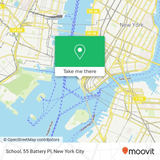 School, 55 Battery Pl map