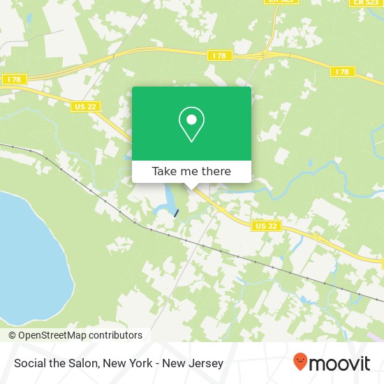 Mapa de Social the Salon