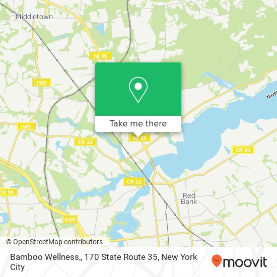 Bamboo Wellness,, 170 State Route 35 map