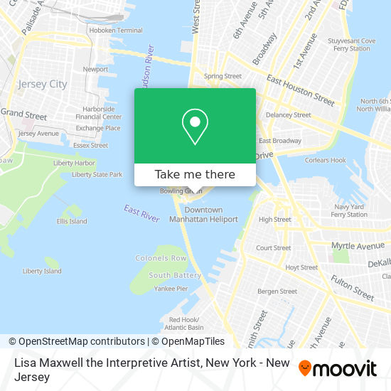 Lisa Maxwell the Interpretive Artist map