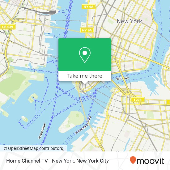 Home Channel TV - New York map