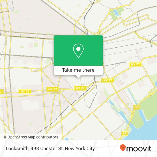 Locksmith, 498 Chester St map