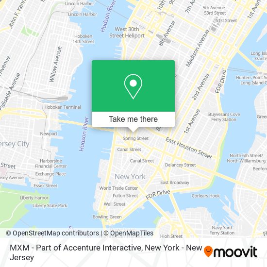 MXM - Part of Accenture Interactive map