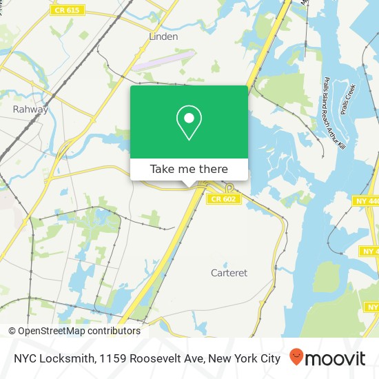NYC Locksmith, 1159 Roosevelt Ave map
