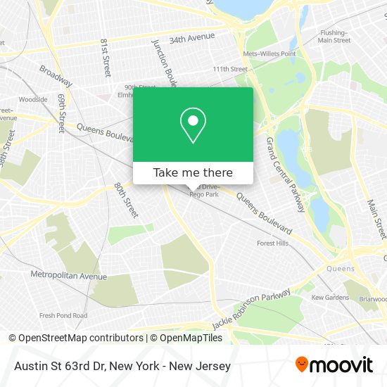 Mapa de Austin St 63rd Dr