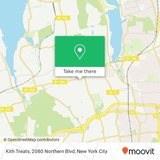Mapa de Kith Treats, 2080 Northern Blvd