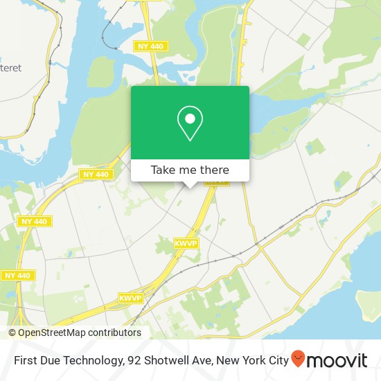 Mapa de First Due Technology, 92 Shotwell Ave