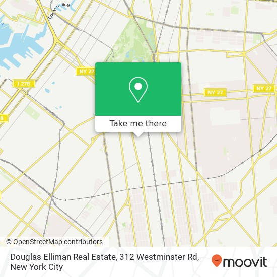 Douglas Elliman Real Estate, 312 Westminster Rd map