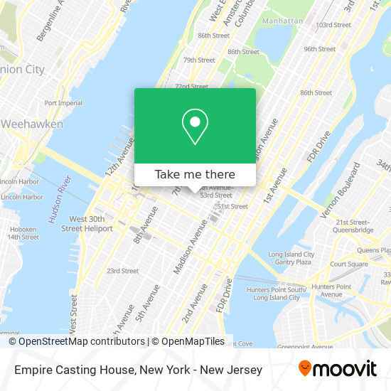 Empire Casting House map