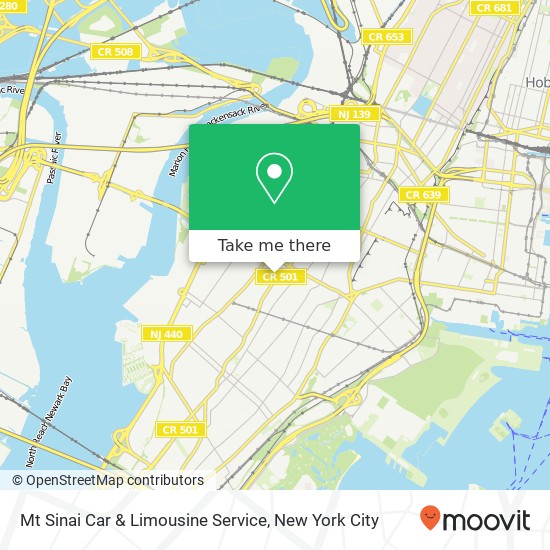 Mt Sinai Car & Limousine Service map