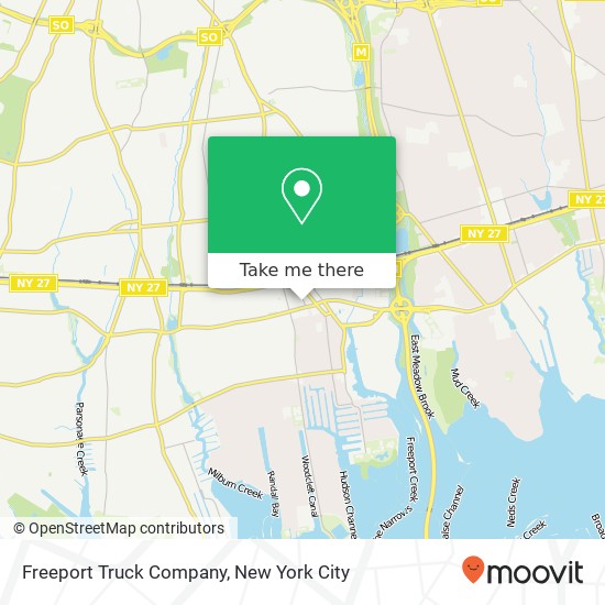Freeport Truck Company map