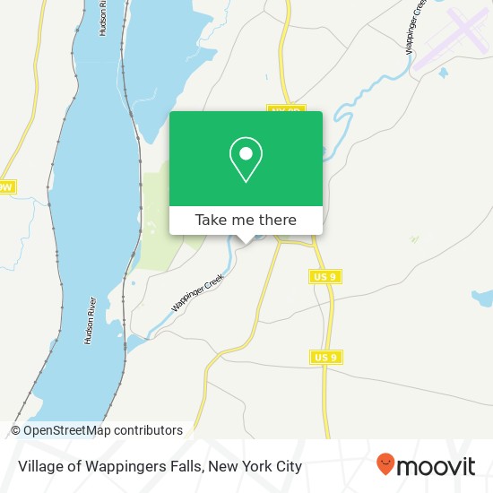 Village of Wappingers Falls map