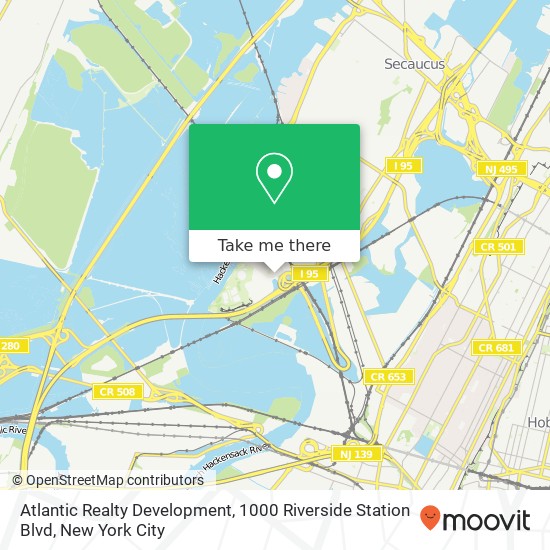 Atlantic Realty Development, 1000 Riverside Station Blvd map