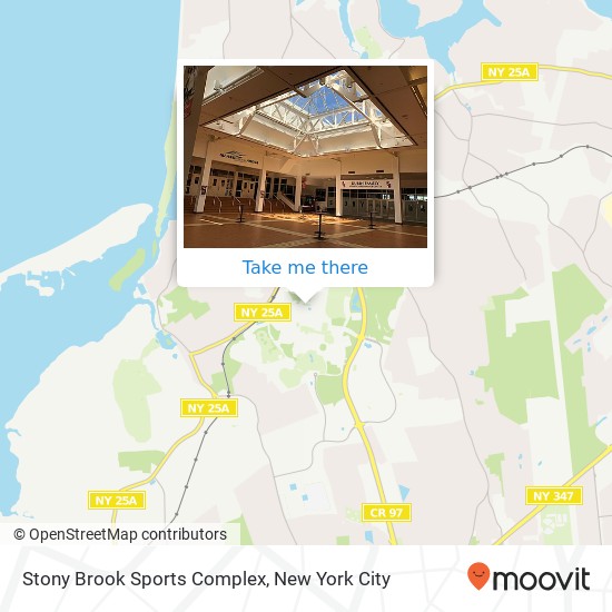 Stony Brook Sports Complex map