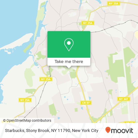 Starbucks, Stony Brook, NY 11790 map