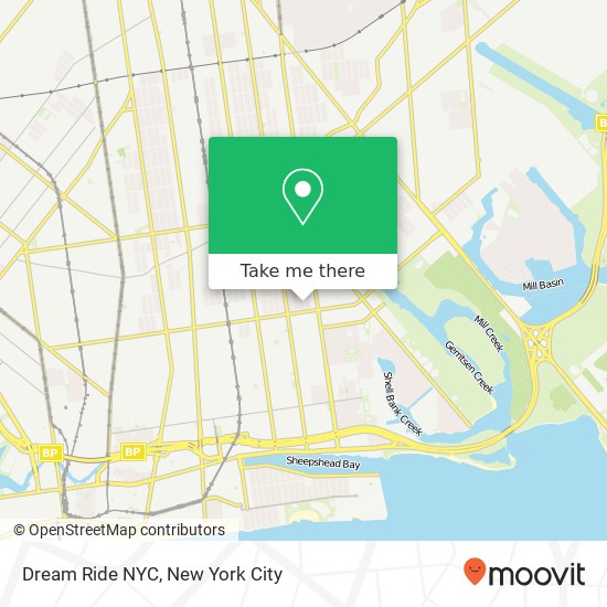 Dream Ride NYC map