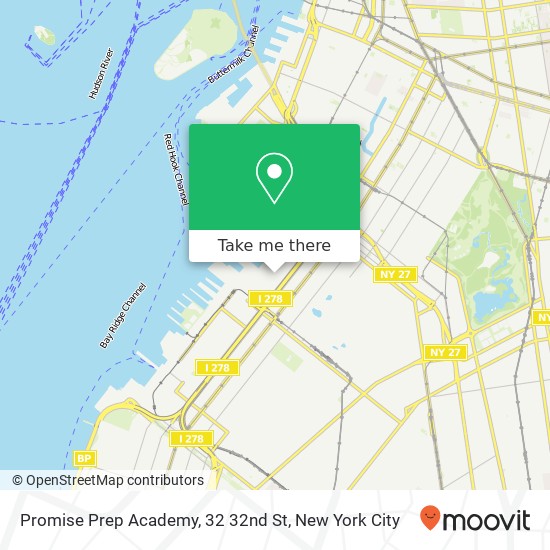 Mapa de Promise Prep Academy, 32 32nd St