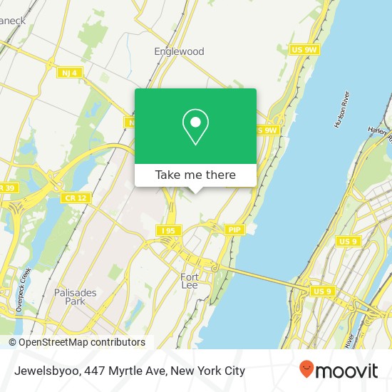 Mapa de Jewelsbyoo, 447 Myrtle Ave