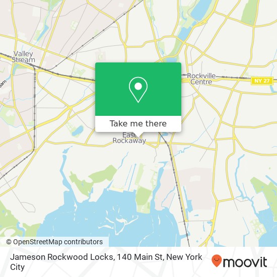 Mapa de Jameson Rockwood Locks, 140 Main St