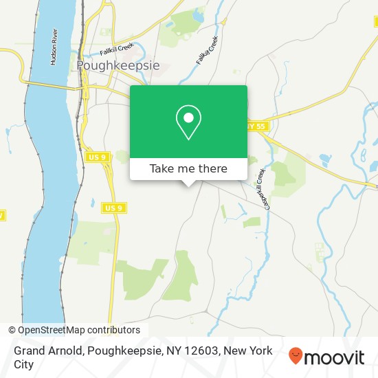 Grand Arnold, Poughkeepsie, NY 12603 map