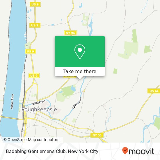 Badabing Gentlemen's Club map