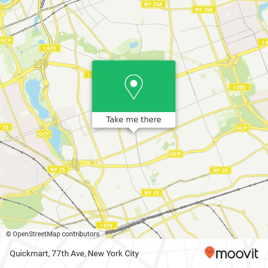 Mapa de Quickmart, 77th Ave