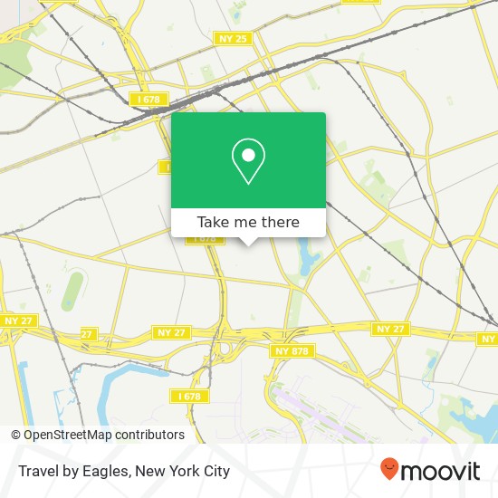 Travel by Eagles map