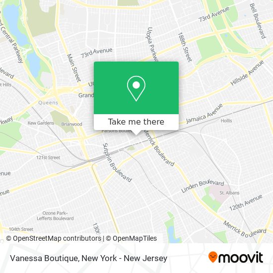 Vanessa Boutique map