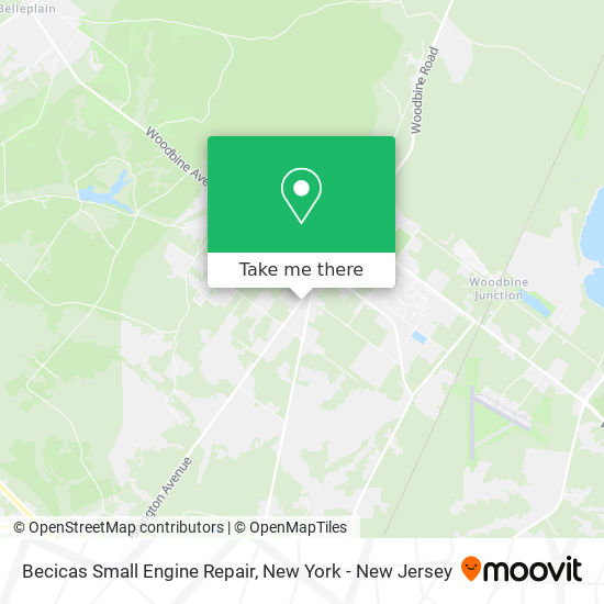 Becicas Small Engine Repair map