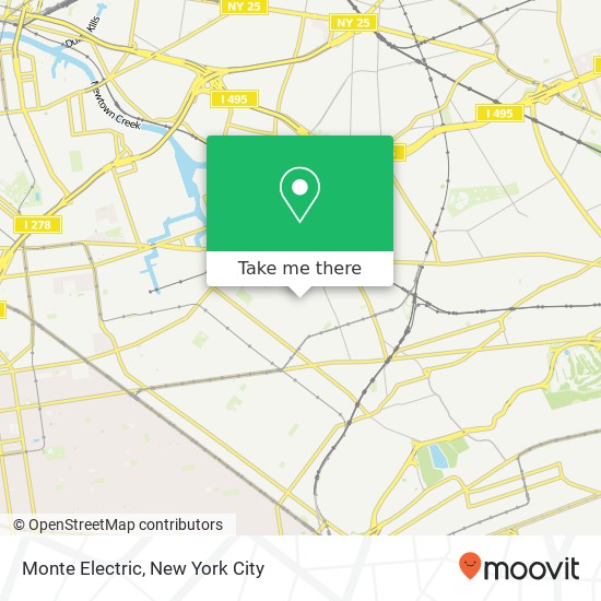 Mapa de Monte Electric