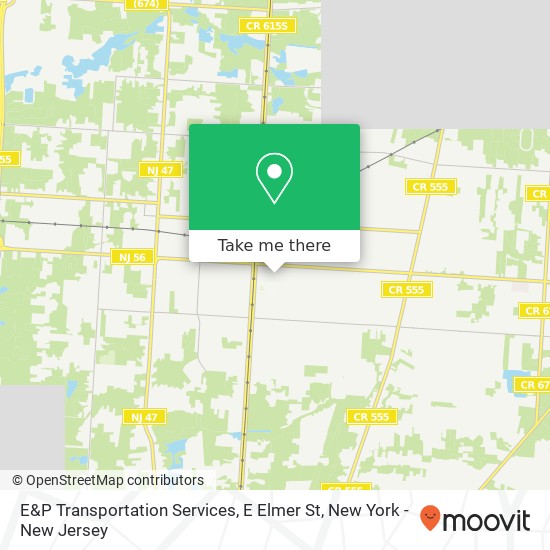 E&P Transportation Services, E Elmer St map