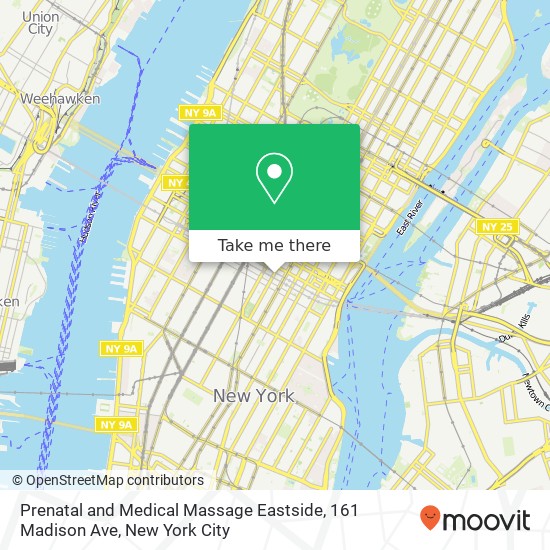 Prenatal and Medical Massage Eastside, 161 Madison Ave map