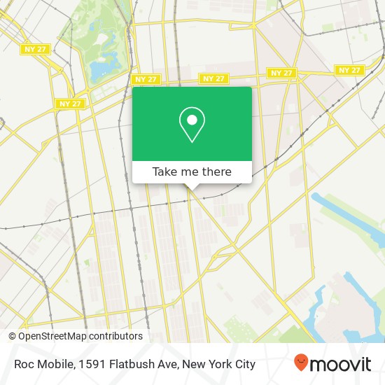 Roc Mobile, 1591 Flatbush Ave map