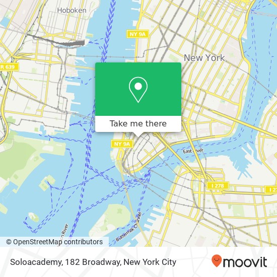 Soloacademy, 182 Broadway map