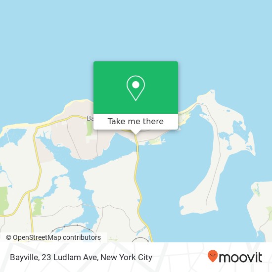 Mapa de Bayville, 23 Ludlam Ave