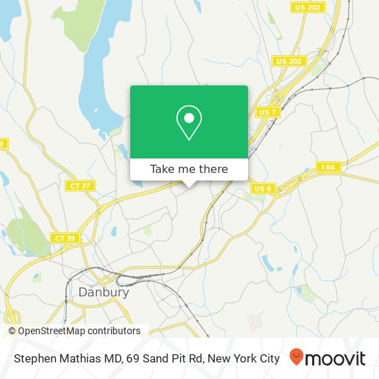 Stephen Mathias MD, 69 Sand Pit Rd map