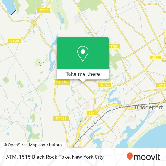 Mapa de ATM, 1515 Black Rock Tpke